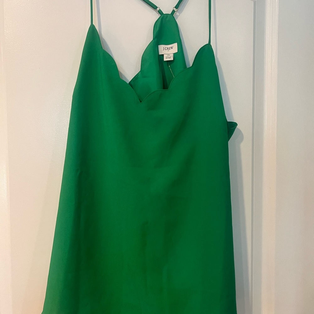 J. Crew Vibrant Green Cami Top